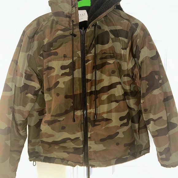 Velvet Reversible Sherpa Jacket Size Small EUC - Picture 5 of 15